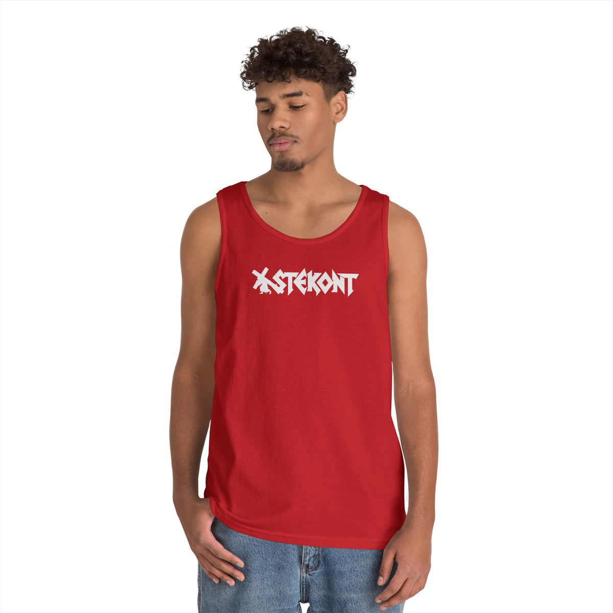 GRAPHIC LOGO HEAVY TANK