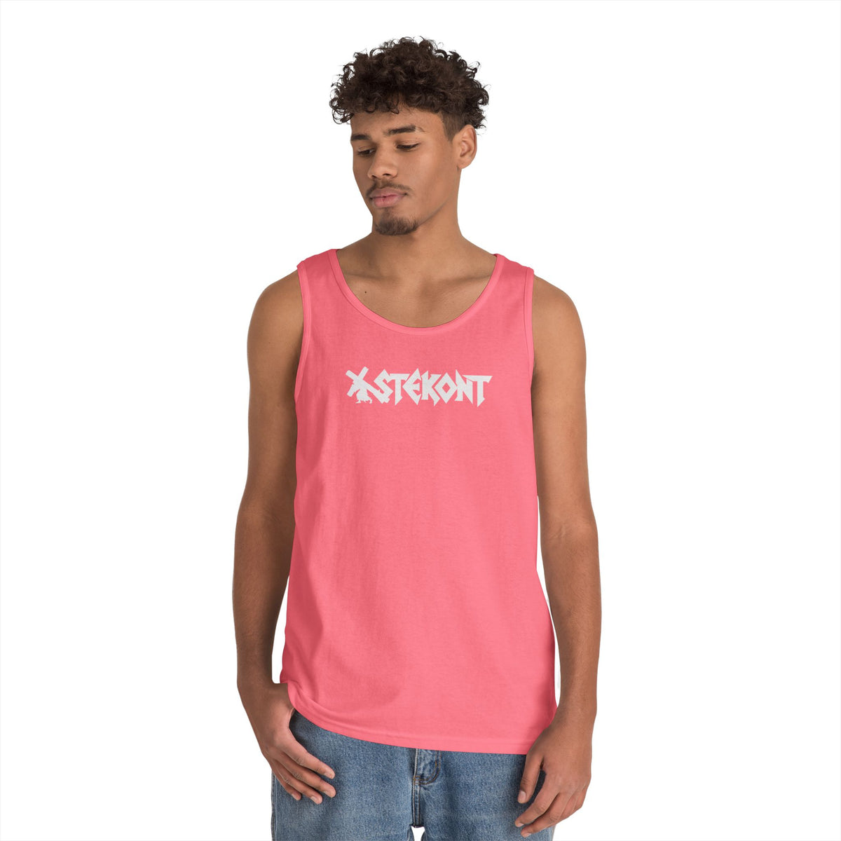 GRAPHIC LOGO HEAVY TANK