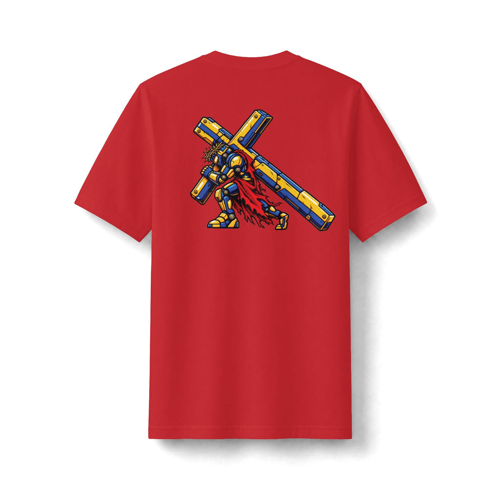 HEART GUARD ROBOT GRAPHIC LOGO TEE