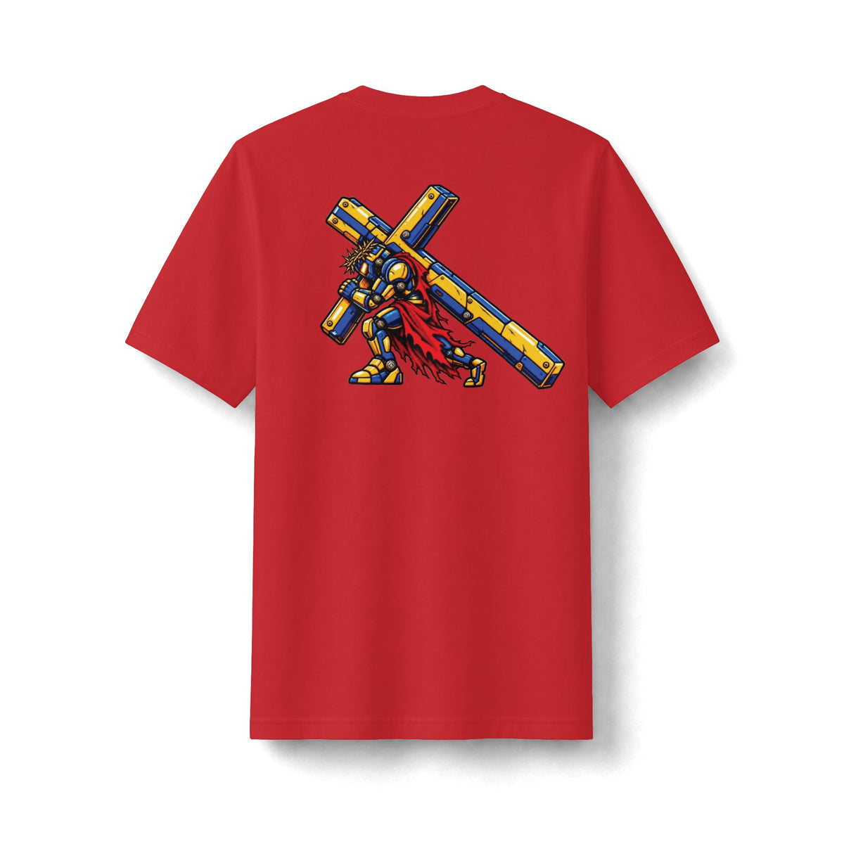 HEART GUARD ROBOT GRAPHIC LOGO TEE