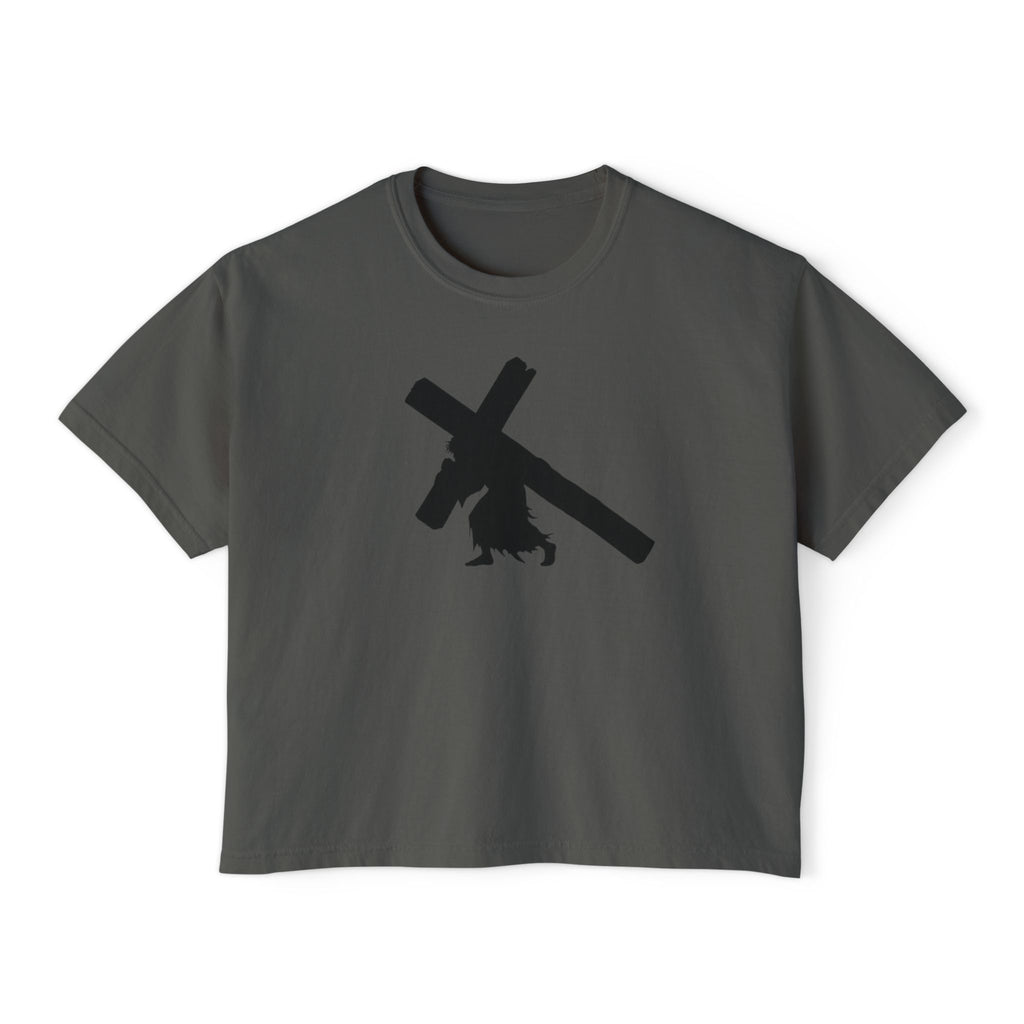 WOMENS KB LOGO BOX TEE