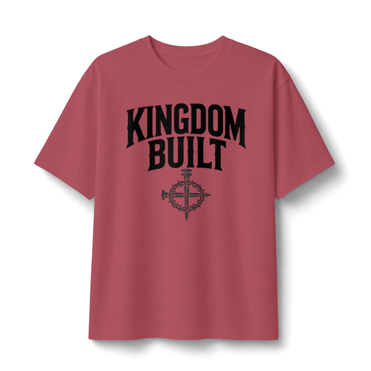 KINGDOM BUILT CRUCIFIED TEE
