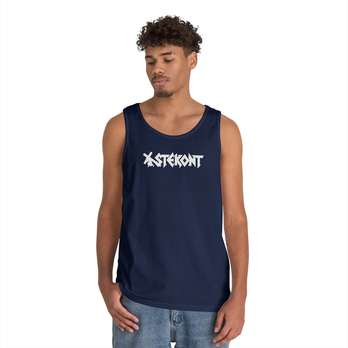GRAPHIC LOGO HEAVY TANK