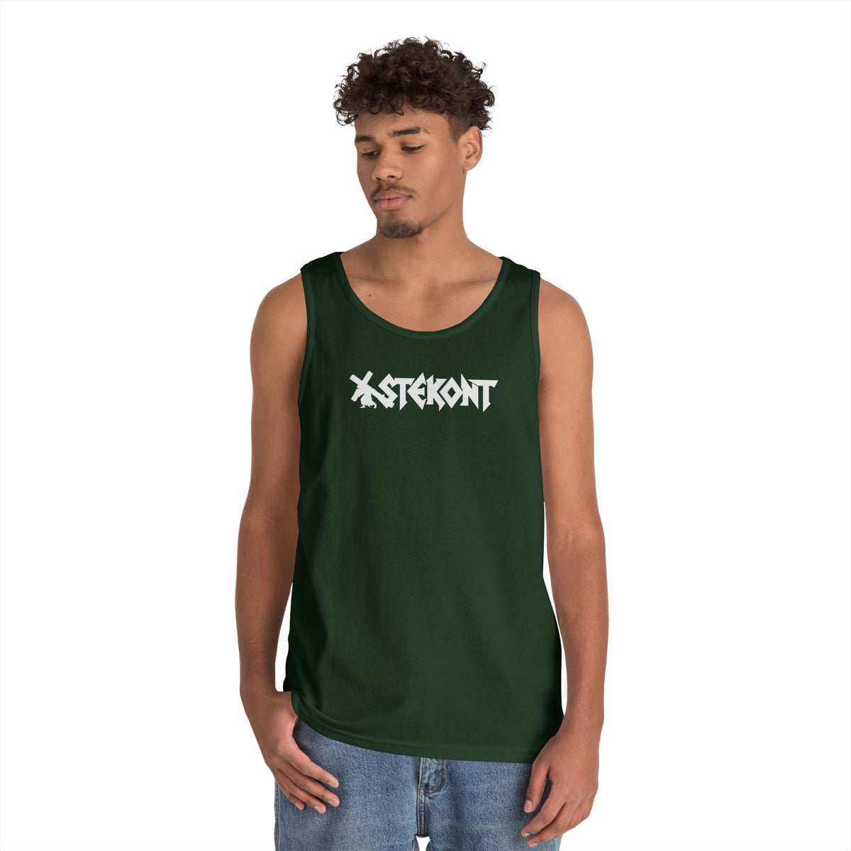 GRAPHIC LOGO HEAVY TANK
