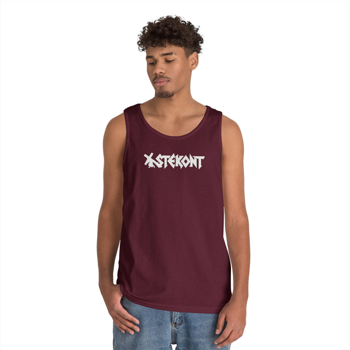 GRAPHIC LOGO HEAVY TANK