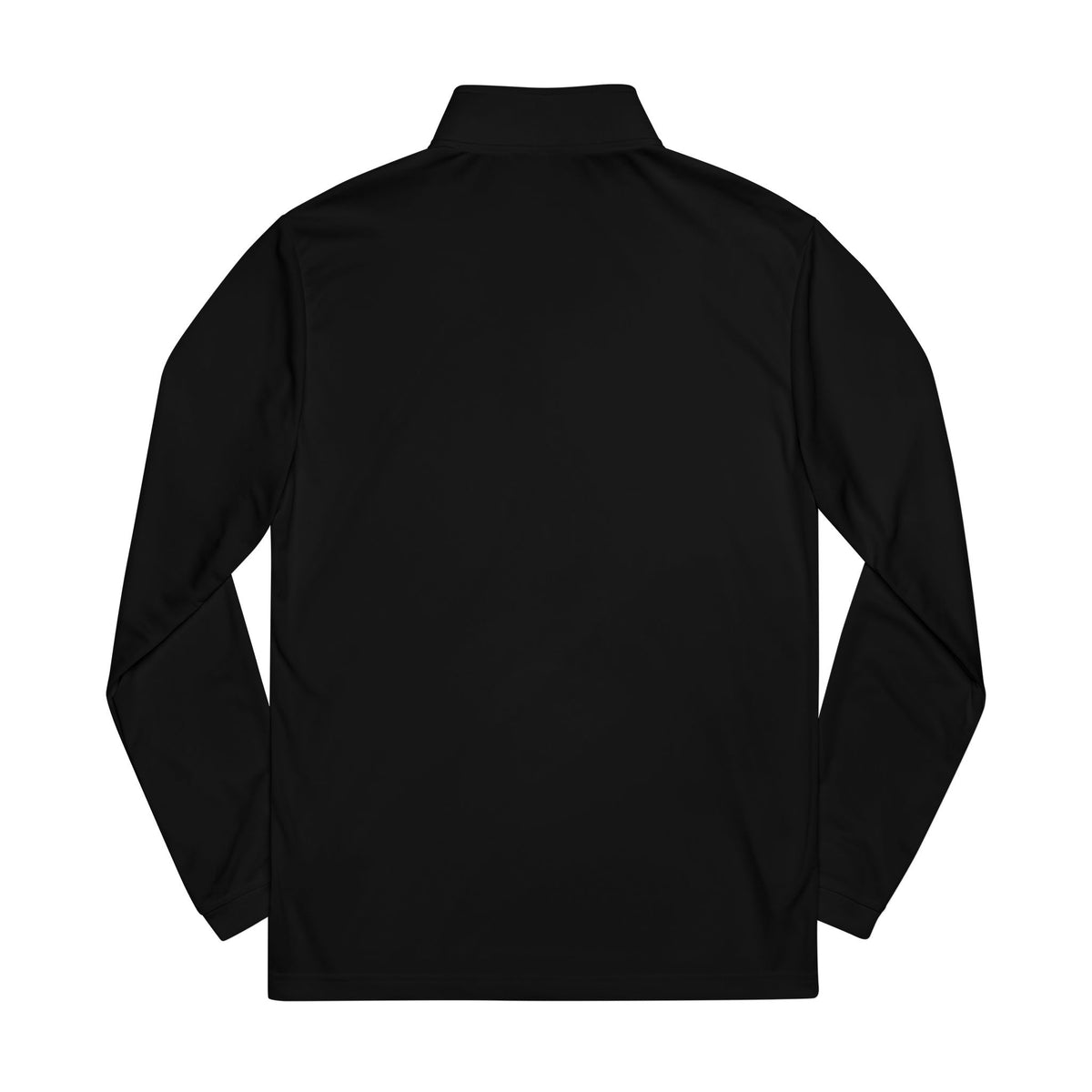 EMBROIDERED GRAPHIC LOGO ZIP PULLOVER