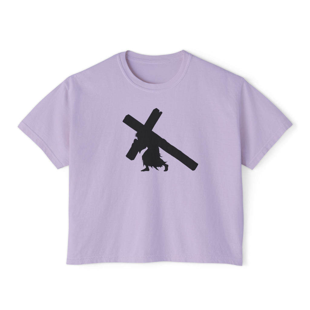 WOMENS KB LOGO BOX TEE