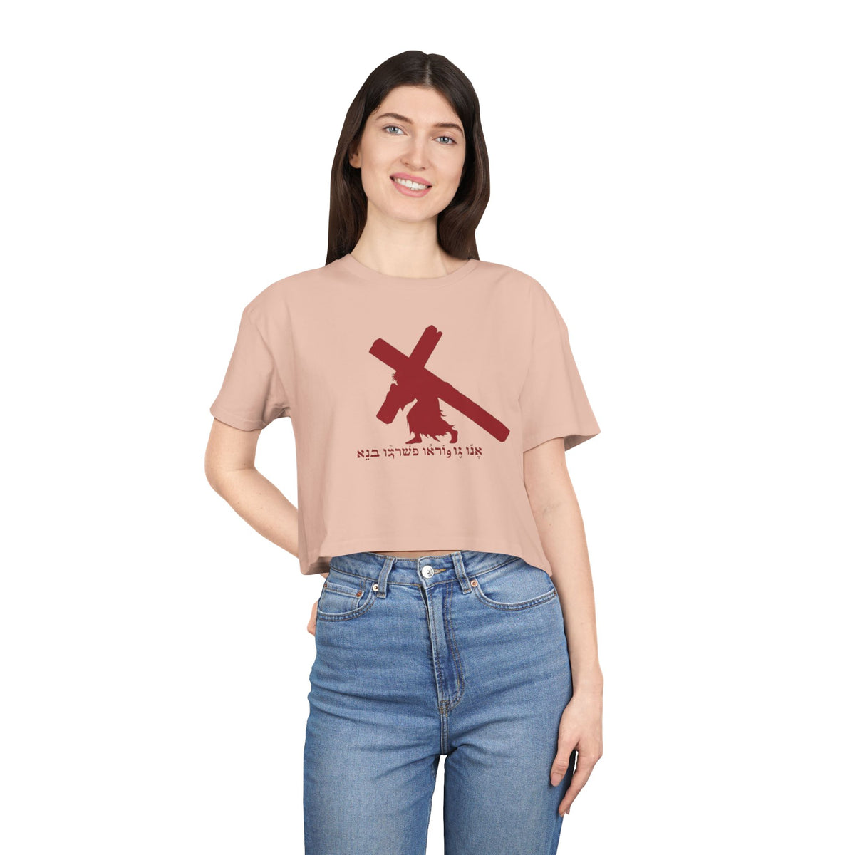 WOMENS KB LOGO CROP TOP TEE